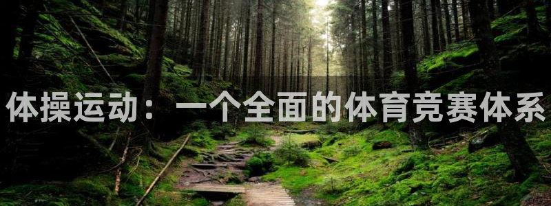 千亿国际官网下载平台：体操运动：一个全面的体育竞赛体