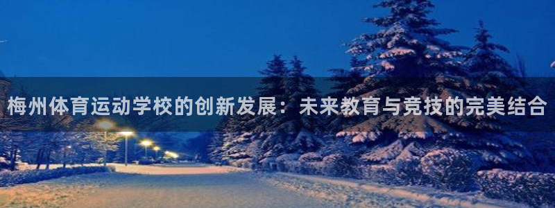 千亿国际官方正版app集团logo：梅州体育运动学校的创新发